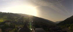 Archiv Foto Webcam Saalbach: Blick vom Alpinresort 06:00