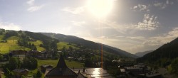 Archiv Foto Webcam Saalbach: Blick vom Alpinresort 07:00
