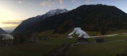 Archiv Foto Webcam Achensee: Ausblick Romantik Hotel Wiesenhof 05:00