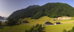 Archiv Foto Webcam Achensee: Ausblick Romantik Hotel Wiesenhof 07:00