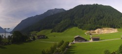 Archiv Foto Webcam Achensee: Ausblick Romantik Hotel Wiesenhof 07:00