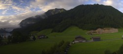 Archiv Foto Webcam Achensee: Ausblick Romantik Hotel Wiesenhof 05:00
