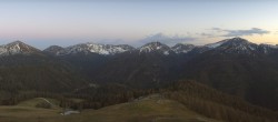 Archived image Webcam Panorama Nockalmstraße - Eisentalhöhe 19:00