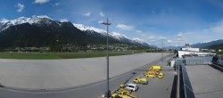 Archiv Foto Webcam Flughafen Innsbruck 15:00