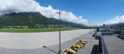 Archived image Webcam Panoramic view of Innsbruck Airport 11:00