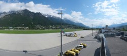 Archived image Webcam Panoramic view of Innsbruck Airport 09:00