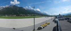 Archived image Webcam Panoramic view of Innsbruck Airport 09:00