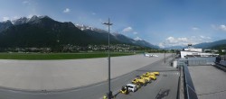 Archived image Webcam Panoramic view of Innsbruck Airport 15:00