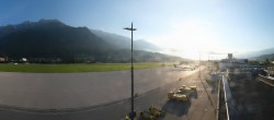 Archived image Webcam Panoramic view of Innsbruck Airport 05:00