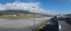 Archived image Webcam Panoramic view of Innsbruck Airport 11:00