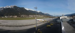 Archived image Webcam Panoramic view of Innsbruck Airport 13:00