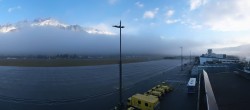 Archiv Foto Webcam Flughafen Innsbruck 07:00