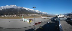 Archiv Foto Webcam Flughafen Innsbruck 13:00