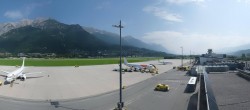 Archiv Foto Webcam Flughafen Innsbruck 09:00