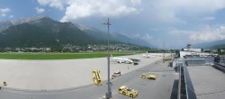 Archiv Foto Webcam Flughafen Innsbruck 13:00