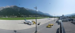 Archiv Foto Webcam Flughafen Innsbruck 09:00