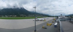 Archived image Webcam Panoramic view of Innsbruck Airport 11:00