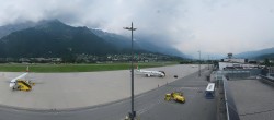 Archiv Foto Webcam Flughafen Innsbruck 13:00
