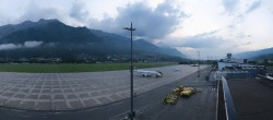 Archiv Foto Webcam Flughafen Innsbruck 05:00