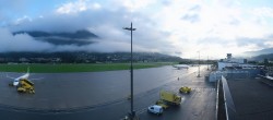 Archived image Webcam Panoramic view of Innsbruck Airport 05:00
