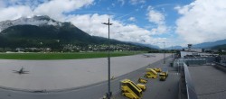 Archived image Webcam Panoramic view of Innsbruck Airport 11:00