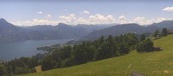 Archived image Webcam Panoramic view over the Traunsee 11:00