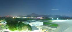 Archived image Webcam Panoramic view of Salzburg Airport 23:00