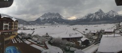 Archived image Webcam Zugspitze view - Hotel Post 06:00