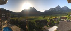 Archiv Foto Webcam Hotel Post Lermoos: Zugspitze 06:00