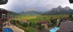Archived image Webcam Zugspitze view - Hotel Post 15:00
