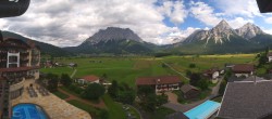 Archived image Webcam Zugspitze view - Hotel Post 15:00