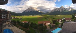 Archived image Webcam Zugspitze view - Hotel Post 17:00