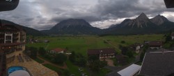 Archiv Foto Webcam Hotel Post Lermoos: Zugspitze 21:00