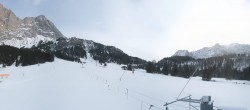 Archiv Foto Webcam Ehrwalder Almbahn Panorama 09:00