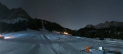 Archived image Webcam Ehrwalder Alm - Panorama 23:00