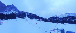 Archiv Foto Webcam Ehrwalder Almbahn Panorama 05:00