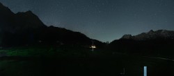 Archived image Webcam Ehrwalder Alm - Panorama 23:00