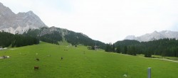 Archiv Foto Webcam Ehrwalder Almbahn Panorama 13:00
