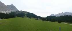 Archiv Foto Webcam Ehrwalder Almbahn Panorama 09:00