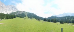 Archiv Foto Webcam Ehrwalder Almbahn Panorama 11:00