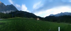 Archiv Foto Webcam Ehrwalder Almbahn Panorama 23:00