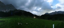 Archiv Foto Webcam Ehrwalder Almbahn Panorama 23:00