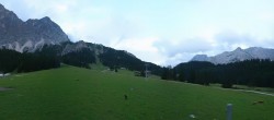 Archiv Foto Webcam Ehrwalder Almbahn Panorama 19:00