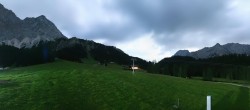 Archived image Webcam Ehrwalder Alm - Panorama 01:00
