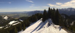 Archiv Foto Webcam Oberammergau - Panoramablick Bergstation Laber 09:00