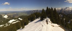 Archiv Foto Webcam Oberammergau - Panoramablick Bergstation Laber 13:00