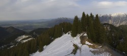 Archiv Foto Webcam Oberammergau - Panoramablick Bergstation Laber 17:00