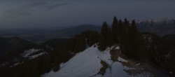Archiv Foto Webcam Oberammergau - Panoramablick Bergstation Laber 19:00
