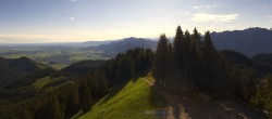 Archiv Foto Webcam Oberammergau - Panoramablick Bergstation Laber 08:00