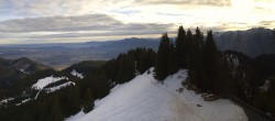 Archiv Foto Webcam Oberammergau - Panoramablick Bergstation Laber 07:00